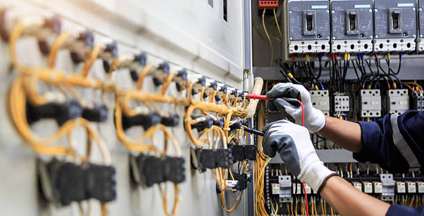 Professional Electrician technician working in McChord AFB, WA